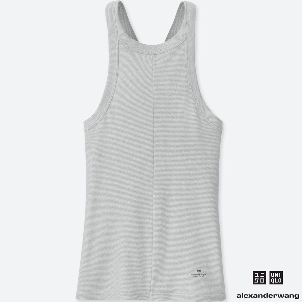 Alexander Wang x Uniqlo Heattech Ribbed Halter Top